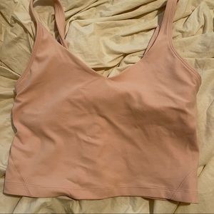 EUC Lululemon Align Tank in Pink Mist, size 6